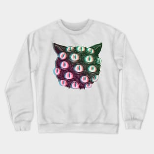 Alien Monster Cat Crewneck Sweatshirt